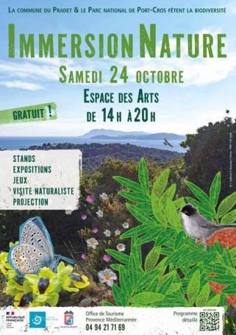 Immersion Nature : le grand rendez-vous du Parc national au Pradet_Le Pradet - Affiche d'Immersion Nature
