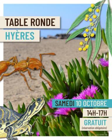 Table ronde : Faune et flore d'ici ... et d'ailleurs_Hyères - Table ronde