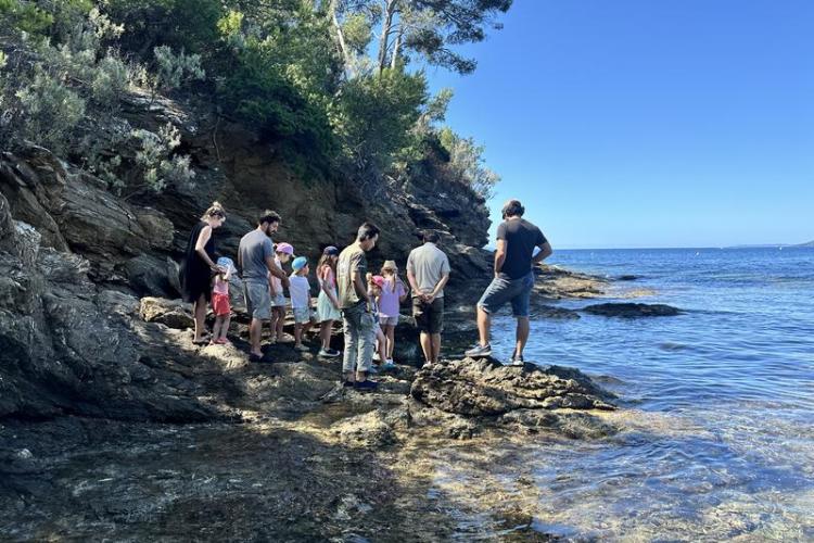 Activité enfant "Les pieds dans l'eau"_Rayol-Canadel sur Mer - Activité enfant "Les pieds dans l'eau"_Rayol-Canadel sur Mer