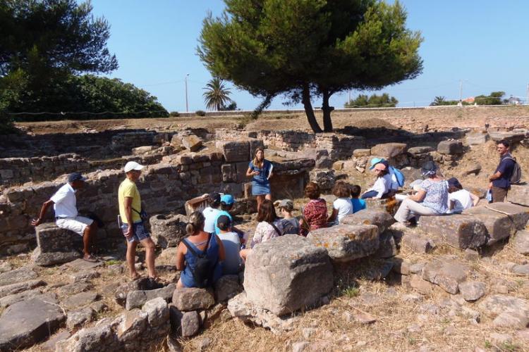 Site archéologique d'Olbia - fouille