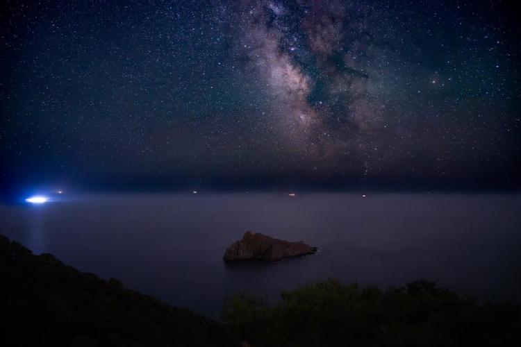 Projection : L'effet réserve en Méditerranée_Hyères - La Gabinière sous les étoiles